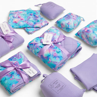 Pale Lavender | Double Layer Bamboo Toddler Blanket