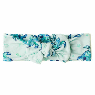 Sea of Turtles | Bamboo Headband Bow