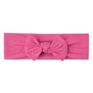 Rose Pink | Bamboo Headband Bow