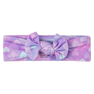 Hearts | Bamboo Headband Bow