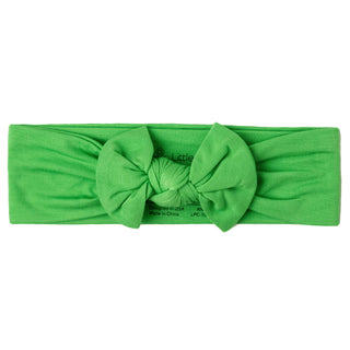 Green | Bamboo Headband Bow