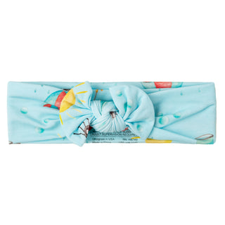 Spring Showers | Bamboo Headband Bow