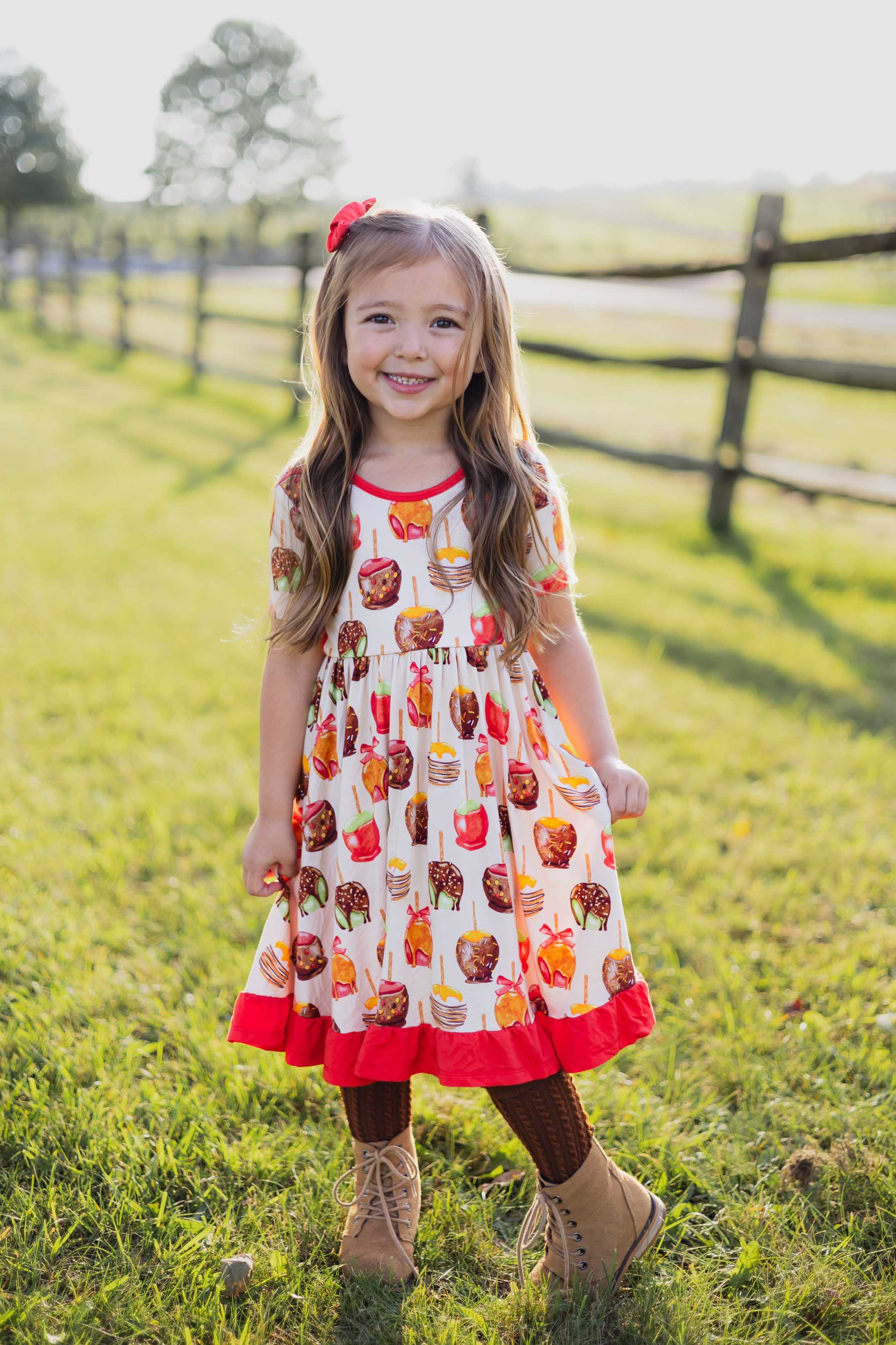Bamboo Toddler Dress for Girls, Children & Kids