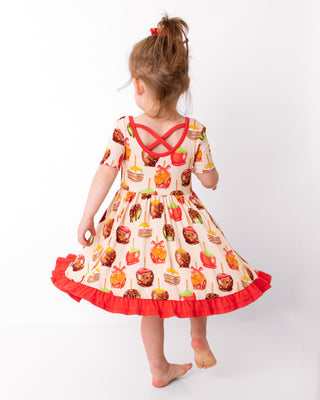 Bamboo Toddler Dress for Girls, Children & Kids | Candy Apples 4T Bamboo Toddler Dress for Girls, Children & Kids | Candy Apples 4T