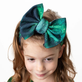 Green Galaxy Elixir | Headwrap Bow