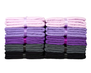 Black | Double Quilted Bamboo Adult Blanket
