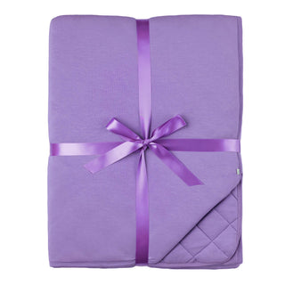 Purple | Quilted Bamboo Adult Blanket