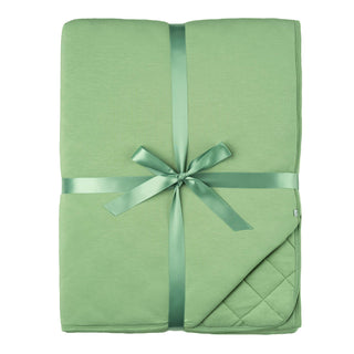 Sage Green | Quilted Bamboo Adult Blanket