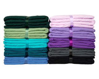 Steel Blue | Quilted Bamboo Adult Blanket