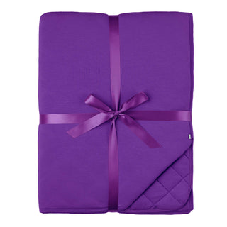 Violet | Quilted Bamboo Adult Blanket