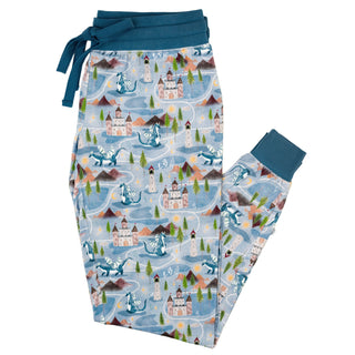 Castles & Dragons | Women's Bamboo Jogger Pajama Pants