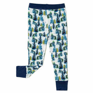 Winter Trees | Two-Piece Bamboo Long Sleeve Toddler & Kids Pajamas