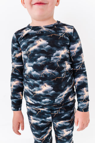Stormy Clouds | Bamboo Two-Piece Pajamas