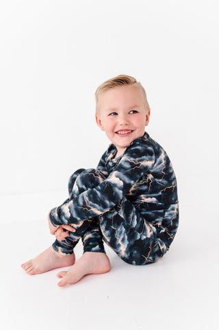 Stormy Clouds | Bamboo Two-Piece Pajamas