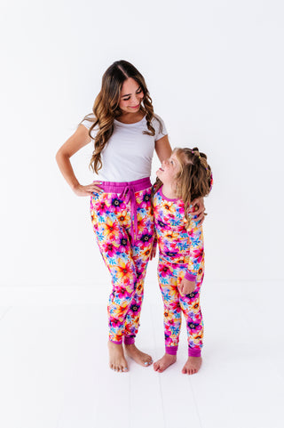 Painted Petals | Bamboo Two-Piece Pajamas
