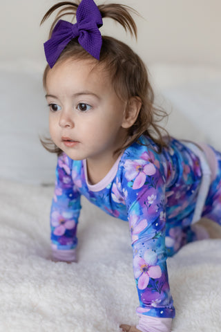 Dreamy Blooms | Two-Piece Bamboo Long Sleeve Toddler & Kids Pajamas