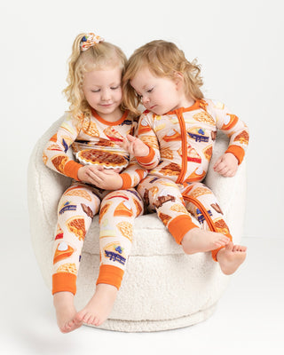 *COMING SOON* Slice of Pie | Convertible Bamboo Zipper Baby Pajamas