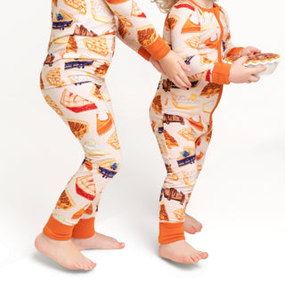 *COMING SOON* Slice of Pie | Convertible Bamboo Zipper Baby Pajamas