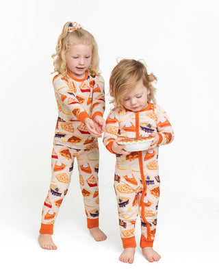 *COMING SOON* Slice of Pie | Convertible Bamboo Zipper Baby Pajamas
