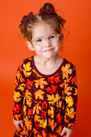 *COMING SOON* Ember | Bamboo Pigtail Clip on Bow Set