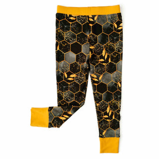 Midnight Honey | Two-Piece Bamboo Long Sleeve Toddler & Kids Pajamas