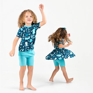 *COMING SOON* Ocean Pals | Bamboo Toddler & Kids Pocket Tee & Shorts Set