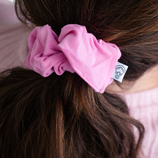 Bubble Gum Pink | Bamboo Scrunchie