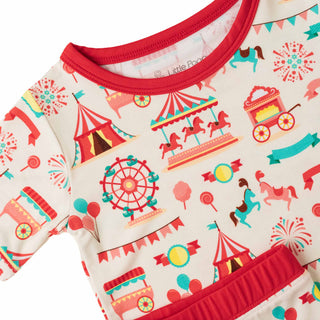 Classic Carnival | Two-Piece Bamboo Short Sleeve Toddler & Kids Apparel Set