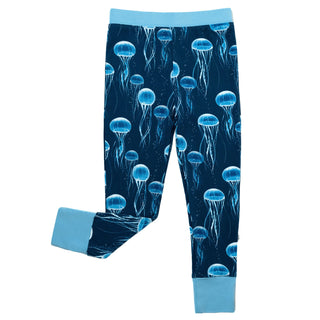 Blue Jellies | Two-Piece Bamboo Long Sleeve Toddler & Kids Pajamas
