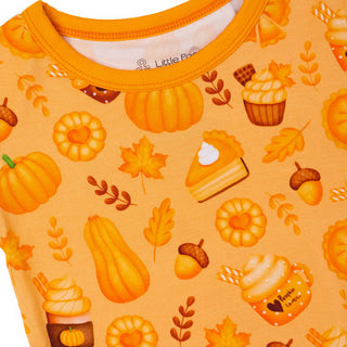 Pumpkin Lover | Two-Piece Bamboo Long Sleeve Toddler & Kids Pajamas