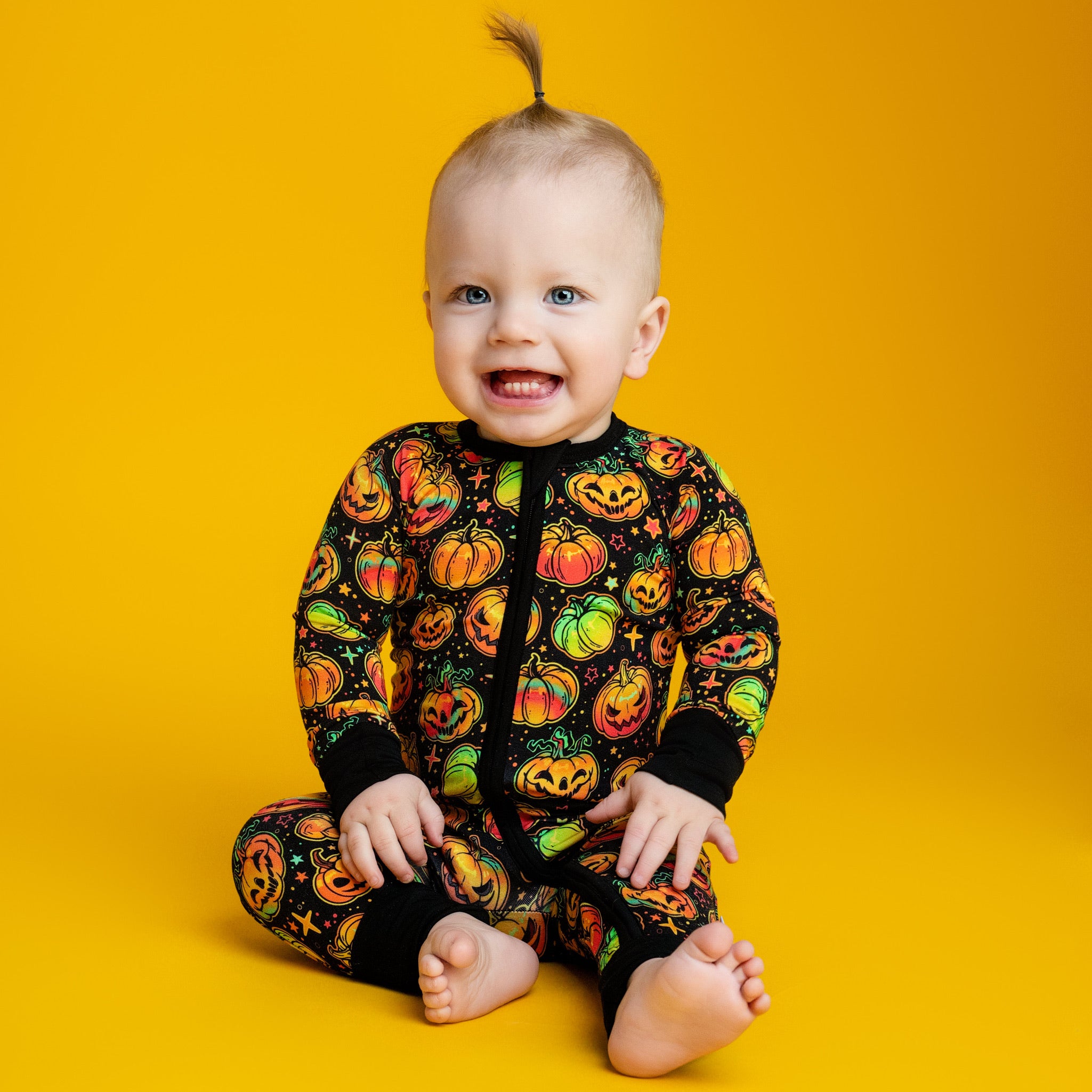 Bamboo Baby Romper - Viscose Long Sleeve One Piece Pajamas With Snap Buttons