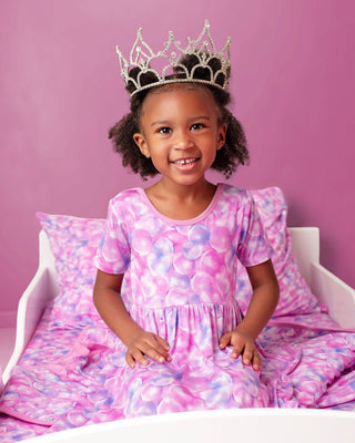 Bubbles | Toddler & Girls Bamboo Ruffle Twirl Dress & Shorts