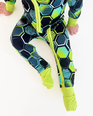 Blitz | Convertible Bamboo Zipper Baby Pajamas