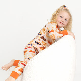 *COMING SOON* Slice of Pie | Two-Piece Bamboo Long Sleeve Toddler & Kids Pajamas