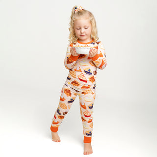 *COMING SOON* Slice of Pie | Two-Piece Bamboo Long Sleeve Toddler & Kids Pajamas
