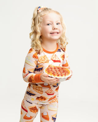 *COMING SOON* Slice of Pie | Two-Piece Bamboo Long Sleeve Toddler & Kids Pajamas