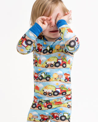 Farm Friends | Two-Piece Bamboo Long Sleeve Toddler & Kids Pajamas