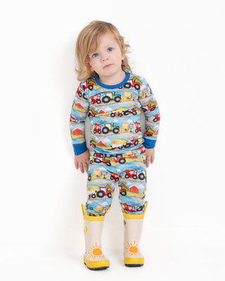 Farm Friends | Two-Piece Bamboo Long Sleeve Toddler & Kids Pajamas
