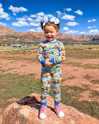 Farm Friends | Two-Piece Bamboo Long Sleeve Toddler & Kids Pajamas