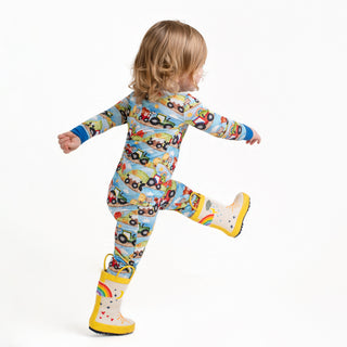 Farm Friends | Two-Piece Bamboo Long Sleeve Toddler & Kids Pajamas