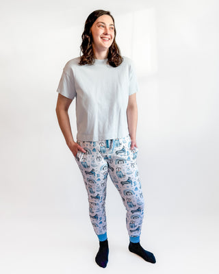 Arctic Huskies | Women's Bamboo Jogger Pajama Pants