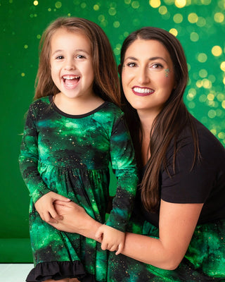 Green Galaxy Elixir | Bamboo Women's Dress