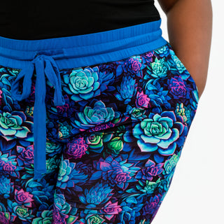 Electric Succulents | Women’s Bamboo Joggers