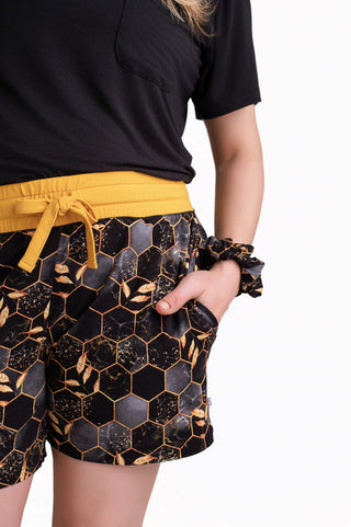 Midnight Honey | Bamboo Scrunchie