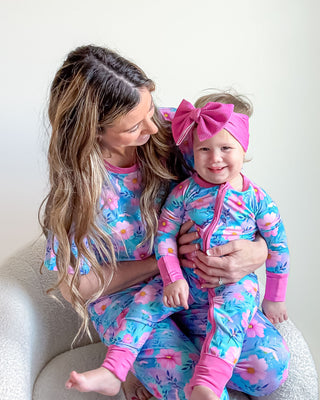 Dreamy Cosmos | Convertible Bamboo Zipper Baby Pajamas