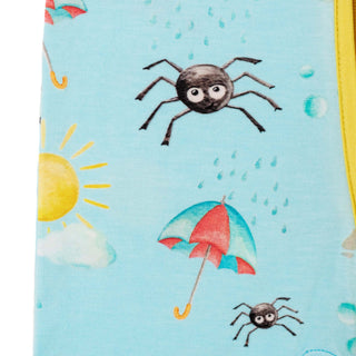 Spring Showers | Convertible Bamboo Zipper Baby Pajamas