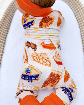 *COMING SOON* Slice of Pie | Convertible Bamboo Zipper Baby Pajamas