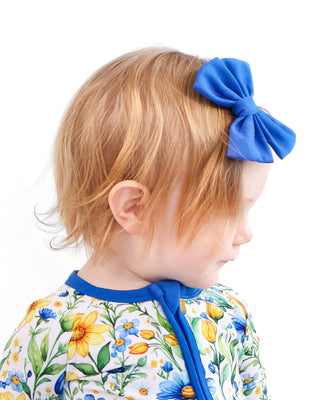 Bluebird | Small Clip Bow