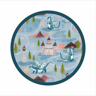 Castles & Dragons | Bamboo Headband Bow