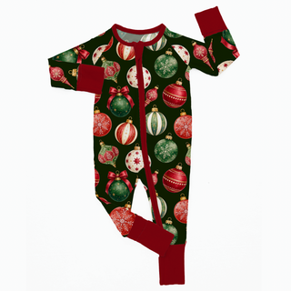 *PRE-ORDER* Christmas | Noel Ornaments | Bamboo Zipper Pajamas *EST SHIP NOV*